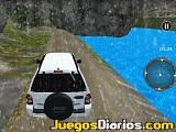 Offroad prado mountain hill climbing